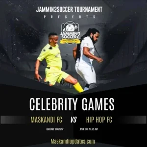 In the 2024 Celebrity Games, Maskandi FC will play Hip Hop FC.